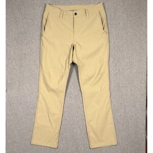 Stio Pants Mens 32 Coburn Performance Stretch Outdoors Hiking Camping Tech Tan